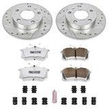 Power Stop 02-06 Audi A4 Rear Z26 Street Warrior Brake Kit - K3129-26