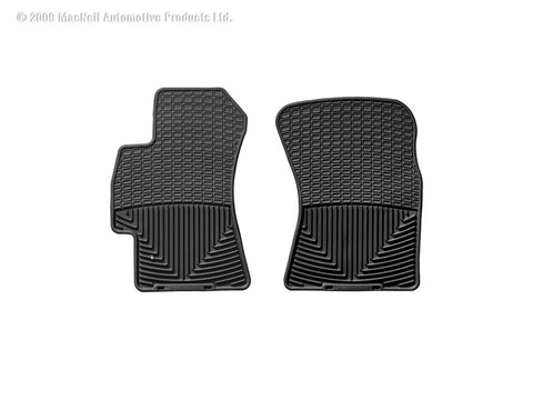 WeatherTech 93-01 Subaru Impreza Front Rubber Mats - Black - W52