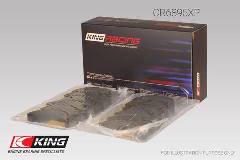 King Ford Ecoboost 3.5L V6 (Size 0.26) Connecting Rod Bearing Set - CR6895XP.026