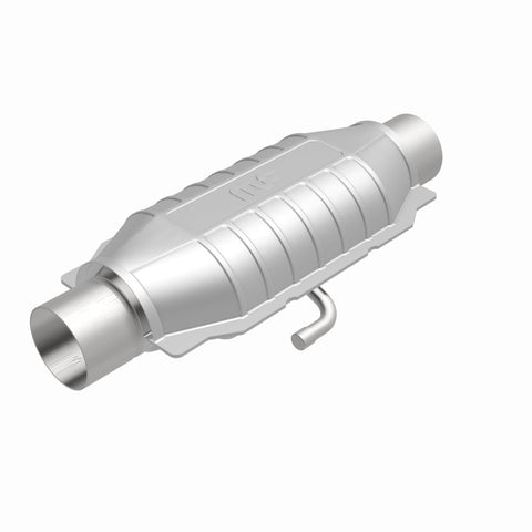MagnaFlow Universal Catalytic Converter 2.5in ID Inlet/Outlet Center/Center Oval Rear - 338016