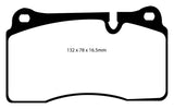 EBC 05-09 Land Rover Range Rover 4.2 Supercharged Yellowstuff Front Brake Pads - DP41922R