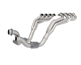 Kooks 20-22 Ford F250 7.3L V8 / Ford F350 7.3L V8 1-7/8in x 3in SS Headers w/ H.O. Green Catted Conn - 1400H440