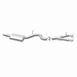 MagnaFlow 12-13 VW Golf L4 2.0L Turbocharged Dual Center Rear Exit Stainless Cat Back Perf Exhaust - 15156