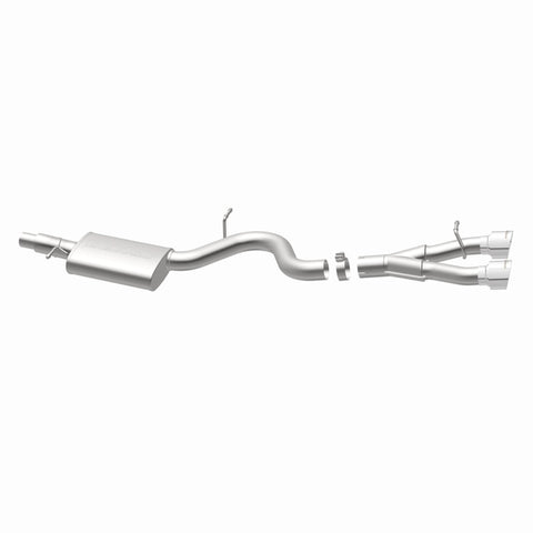 MagnaFlow 12-13 VW Golf L4 2.0L Turbocharged Dual Center Rear Exit Stainless Cat Back Perf Exhaust - 15156