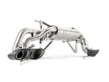 Akrapovic 16-16 Lamborghini Huracan LP 580-2 Coupe/Spyder Slip-On Line (Titanium) w/ Carbon Tips - MTP-LA/TI/2
