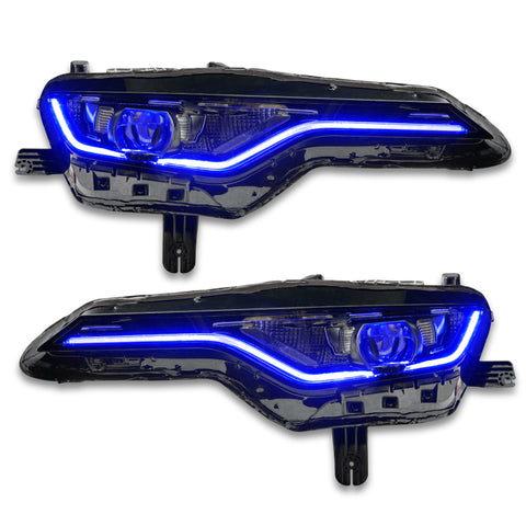 Oracle 19-21 Chevy Camaro SS/RS RGBW+A Headlight DRL Upgrade Kit - ColorSHIFT - 1419-330