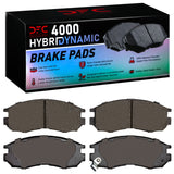 DFC 89-05 Plymouth Laser Front 4000 Hybridynamic Brake Pads - 4000-0484-00