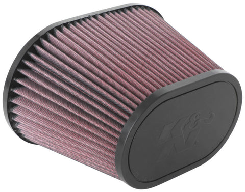 K&N Universal Clamp-On Air Filter 3.5in Flg ID x 8.5x5.25in B OD x 6.25x4in T OD x 5.5in H - RU-5040