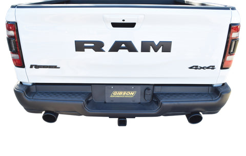 Gibson 2021+ Ford Bronco 4-DR 2.7L 4WD 2.5in Black Elite Cat-Back Dual Split Exhaust - Stainless - 69551B