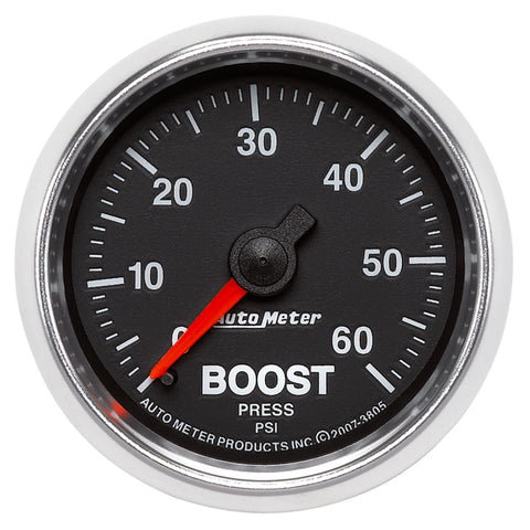 Autometer GS 52mm 0-60 psi Mechanical Boost Gauge - 3805