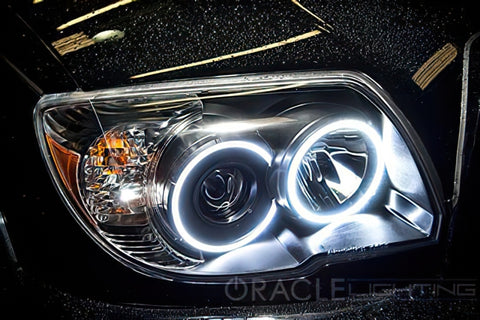 Oracle 06-09 Toyota 4Runner LED Headlight Halo Kit - Red - 2555-003