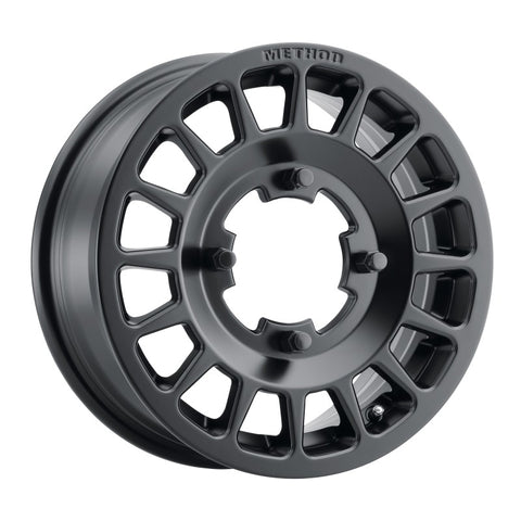 Method MR407 Bead Grip 15x6 / 5+1/51mm Offset / 5x4.5 / 77mm CB Matte Black Wheel - MR40756012551