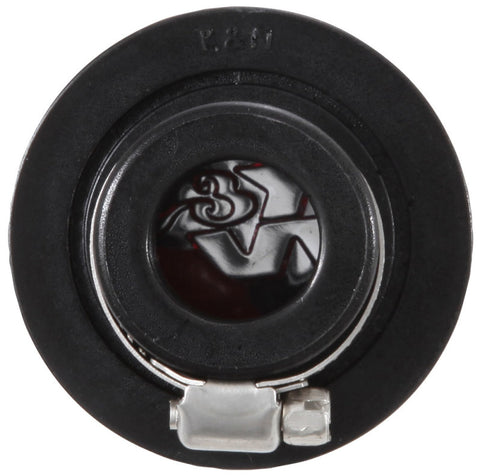 K&N 3/4 inch ID 2 inch OD 1.5 inch H Clamp On Crankcase Vent Filter - 62-1360