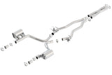 Borla 2015 Dodge Challenger SRT/392 Hemi 6.4L V8 ATAK Catback Exhaust w/ Valves Factory Bezel - 140641