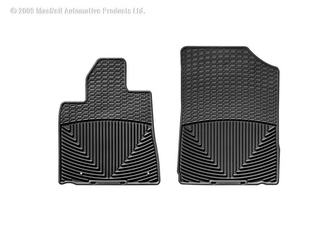 WeatherTech 08-11 Toyota Sequoia Front Rubber Mats - Black - W76