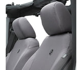Bestop 07-12 Jeep Wrangler JK Front Seat Covers (Charcoal) - 29280-09