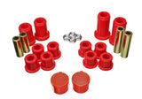 Energy Suspension 07-13 Chevrolet Silverado1500 4WD Front Control Arm Bushing Set - Red - 3.3199R