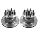 Power Stop 08-19 Ford E-350 Super Duty Front Evolution Drilled & Slotted Rotors - Pair - AR82130XPR