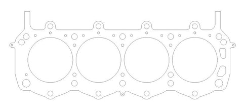 Cometic Ford Man-O-War 4.155in Bore .040 inch MLS-6 Bolt 10 Degree Headgasket - C5134-040