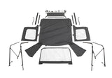 Rampage 86-95 Jeep Wrangler CJ7/YJ Complete Top - Black Diamond - 68035