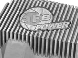 afe Front Differential Cover (Raw; Street Series); Ford Diesel Trucks 94.5-14 V8-7.3/6.0/6.4/6.7L - 46-70080