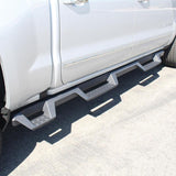 Westin 07-18 Chevrolet Silverado 1500 CC 5.5ft Bed HDX Drop W2W Nerf Step Bars - Tex. Blk - 56-534565
