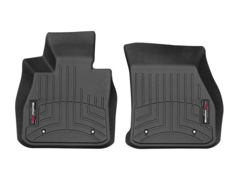 WeatherTech 2016+ Mini Clubman F54 Front FloorLiners - Black - 448711