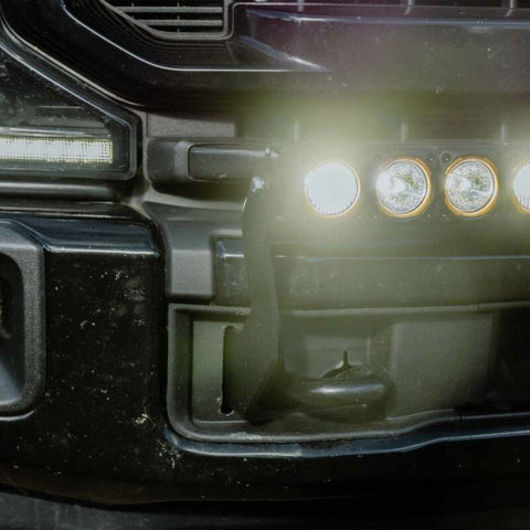 KC HiLiTES 11-16 Ford Super Duty Front Bumper Light Bar Mount For 40in Flex Era LED Light Bar - 7353