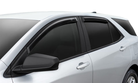 AVS 01-07 Toyota Highlander Ventvisor In-Channel Front & Rear Window Deflectors 4pc - Smoke - 194357
