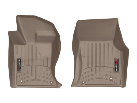 WeatherTech 2017+ Jaguar XE Front FloorLiner - Tan (AWD Only) - 4511031