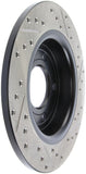 StopTech 04-10 Mazda3 Slotted & Drilled Right Rear Rotor - 127.45067R