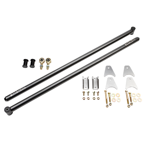 Wehrli 99-10 Ford / 94-22 RAM Univ ECLB/CCLB 68in. Traction Bar Kit - Bengal Red - WCF100855-BR