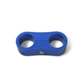Russell Hose Separator For -10 Braided Hose Blue Anodize (2 Pack) - 654322