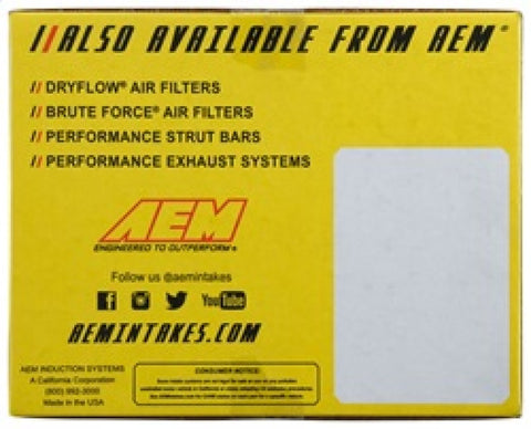 AEM 2015 Hyundai Genesis 3.8L-V6 F/I Silver Cold Air Intake - 21-796C