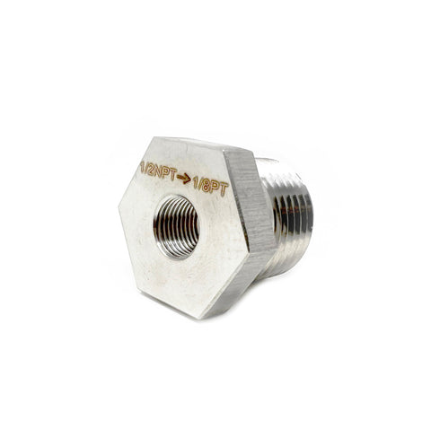 Torque Solution 1/2 NPT to 1/8 PT Sensor Adapter Plug - TS-SU-734