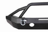 Fishbone Offroad 07-18 Jeep Wrangler JK Full Width Front Winch Bumper - Black Powdercoat - FB22068