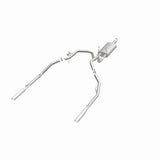 Magnaflow 09-13 Dodge Ram 1500 V6 3.6L Dual Spilt Rear Exit Polished Stainless C/B Perf Exhaust - 15249
