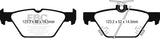 EBC 15-17 Subaru Legacy 2.5L/3.6L Ultimax Rear Brake Pads - UD1808