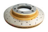 DBA 8/83-89 Toyota Land Cruiser Front Slotted & Cross Drilled 4000 XS Series Rotor - DBA4151XS