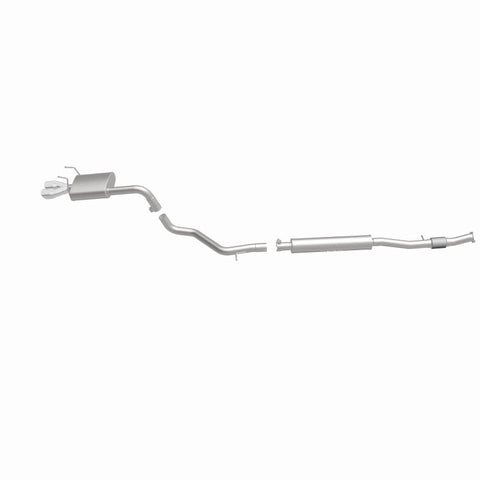 MagnaFlow 12 Fiat 500 L4 1.4L Single Straight D/S Rear Exit SS Catback Perf Exhaust - 15088