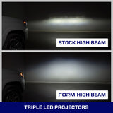 Form Lighting 2014-2024 Toyota 4Runner Sequential LED Projector Headlights (Pair) - FL0017
