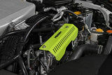 PERRIN 22-23 Subaru WRX Pulley Cover (Short Version - Works w/AOS System) - Neon Yellow - PSP-ENG-154NY