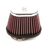 K&N 1-3/4in FLG 4 X 2-7/8in B 3 X 2in T 2-3/4in L Universal Clamp-On Air Filter - RC-2450