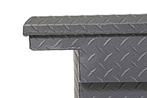 Deezee Universal Tool Box - Red Crossover - Single Lid Black BT (Low/Txt Blk) - DZ 8170LTB