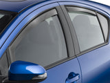 WeatherTech 2006 BMW 325i / 07-12 BMW 328i Front & Rear Side Window Deflectors - Dark Smoke - 84405