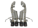 aFe MACH Force-Xp Axle-Back Exhaust System w/ Carbon Fiber Tips Chevrolet Corvette (C7) 14-19 6.2L - 49-34056-1C