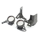 Rugged Ridge 97-06 Jeep Wrangler Round Windshield LED Kit w/ Brackets - 11027.13