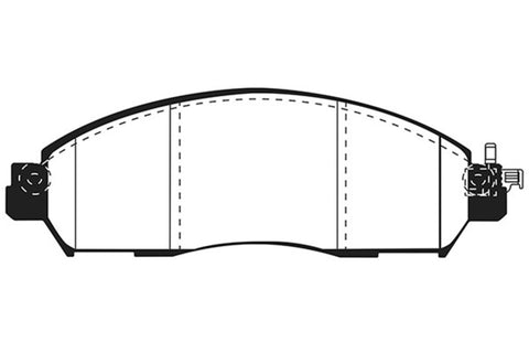 EBC 2017+ Nissan Leaf Electric Greenstuff Front Brake Pads - DP22310