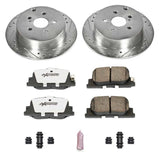 Power Stop 03-06 Pontiac Vibe Rear Z26 Street Warrior Brake Kit - K2318-26