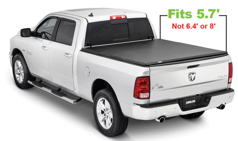 Tonno Pro 09-17 Dodge RAM 1500 5.7ft Fleetside Hard Fold Tonneau Cover - HF-251